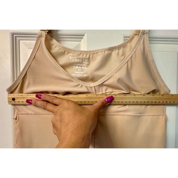 Isavela 2nd Stage Mid-Thigh Compression Bodysuit With Built In Bra Women's 3XL - Picture 8 of 9